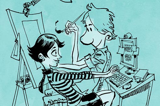 cómics tinta bitono