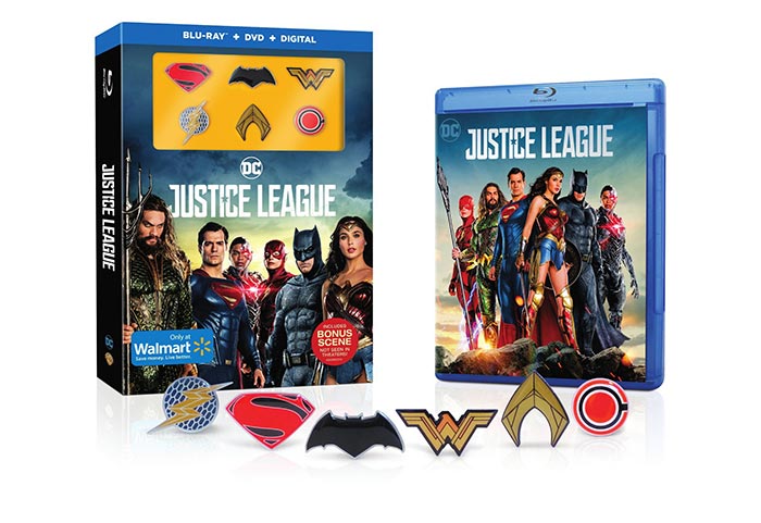 versión extendida de la liga de la justicia en blu-ray