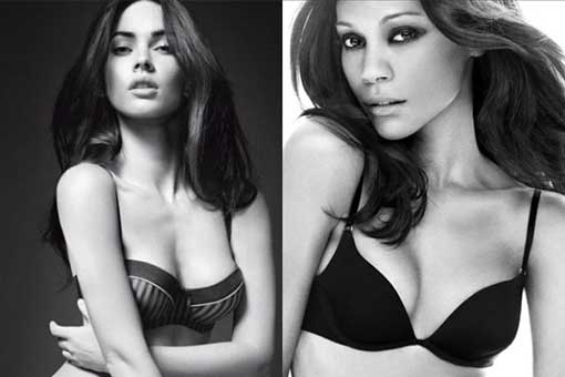 megan fox y zoe saldana juntas en swindle