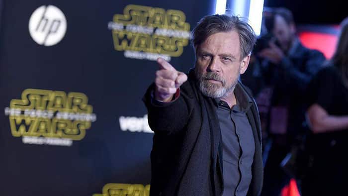 mark hamill (star wars) recibirá la estrella en el paseo de la fama de hollywood