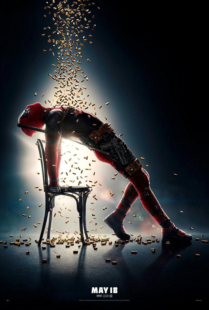 el nuevo póster de deadpool 2 (2018) que ha provocado una polémica pornográfica