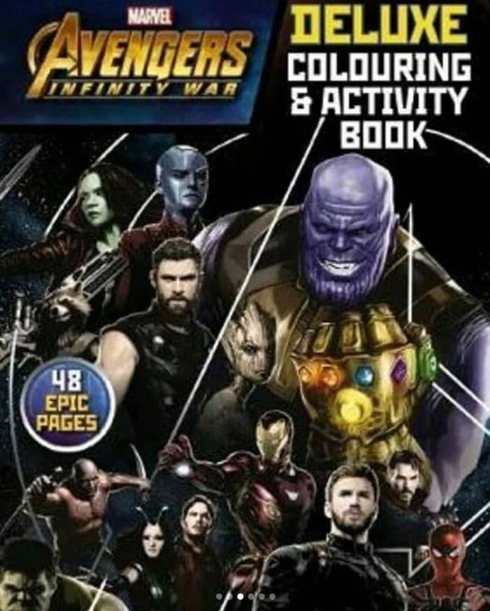 imagen promocional de vengadores: infinity war