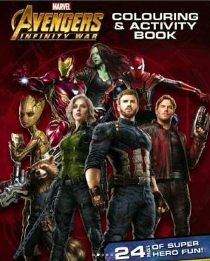 imagen promocional de vengadores: infinity war