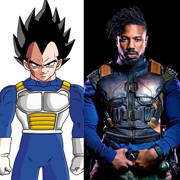 el homenaje a dragon ball z y dragon ball super en black panther