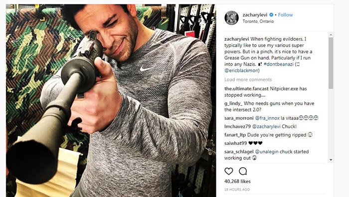 zachary levi se pone fuerte para shazam (dc comics)