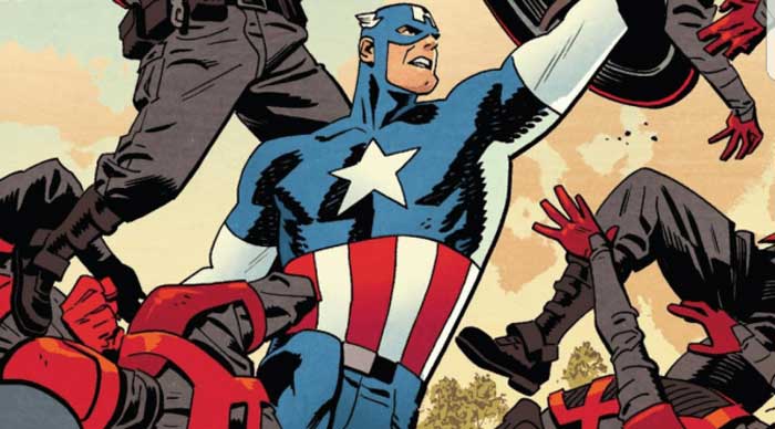 comic panini marvel legacy. el hogar de los valientes. parte 1. grapa. capitan américa nº 89