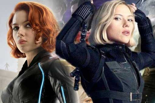 cambio de look viuda negra infinity war