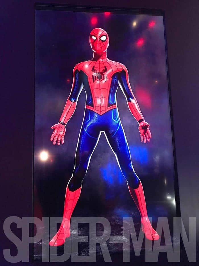 el nuevo traje de spider-man (tom holland) en spider-man: homecoming 2 (2019)