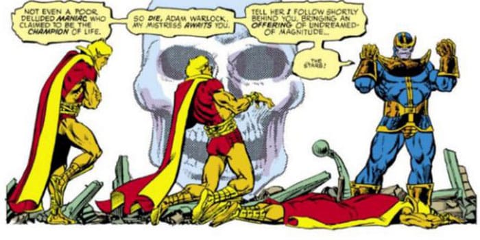la muerte de adam warlock 