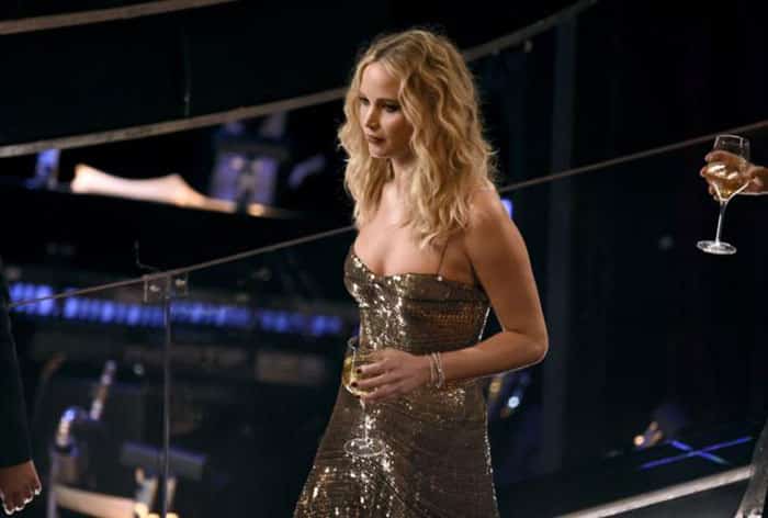 la polémica foto de jennifer lawrence en los oscars 2018