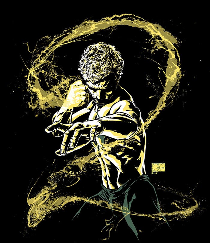 póster de la temporada 2 de iron fist (marvel/netflix)