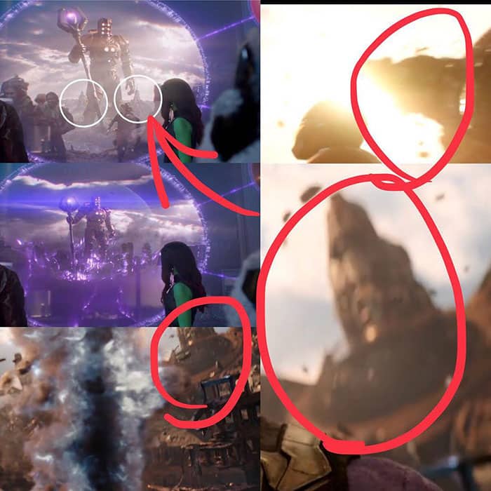 vengadores: infinity war: titán, el planeta de thanos, fue destruido en guardianes de la galaxia (2014)