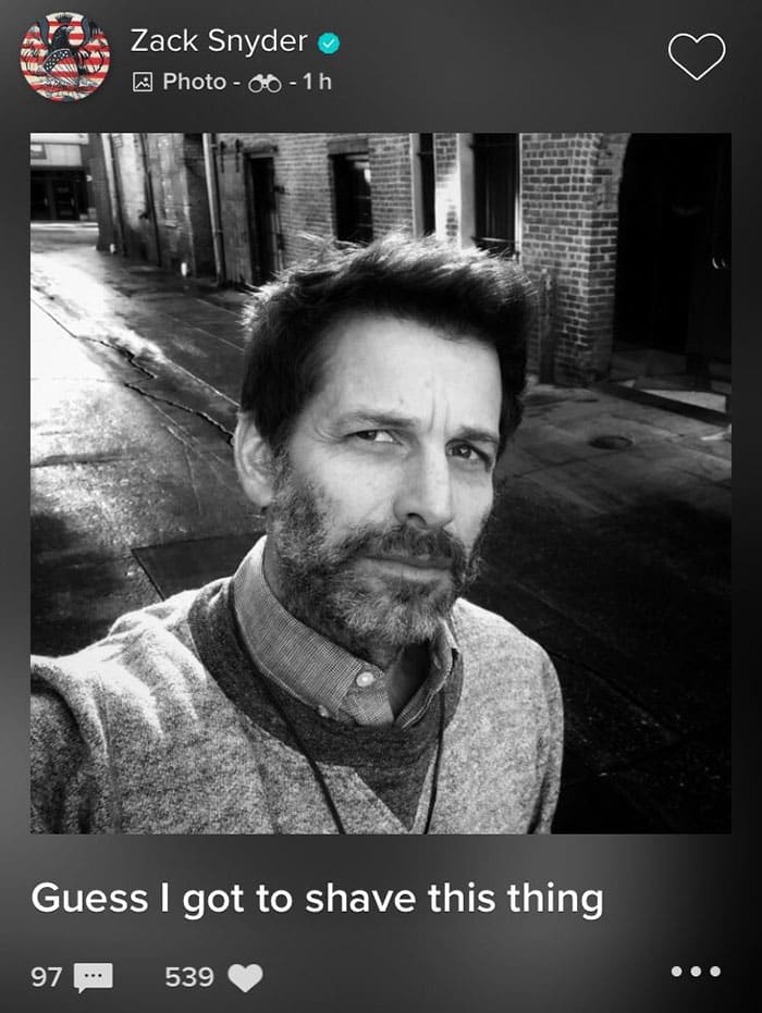 zack snyder se ríe de la liga de la justicia de joss whedon