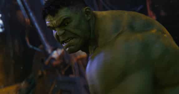hulk en vengadores infinity war