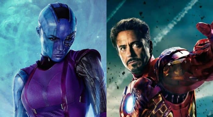 iron man y nebula son supervivientes de ´vengadores: infinity war´