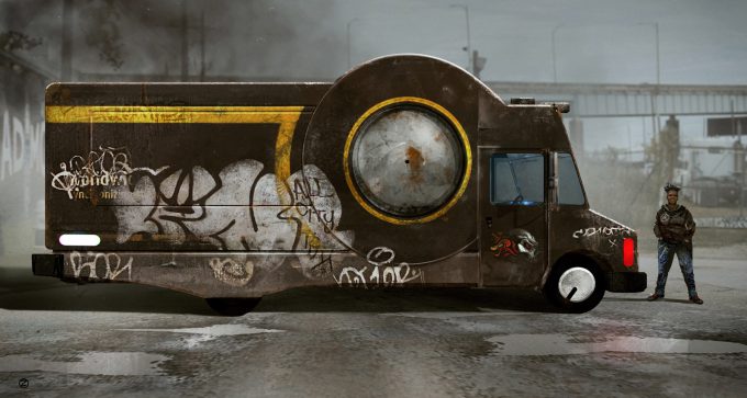 ready player one - concept art - ulrich zeidler