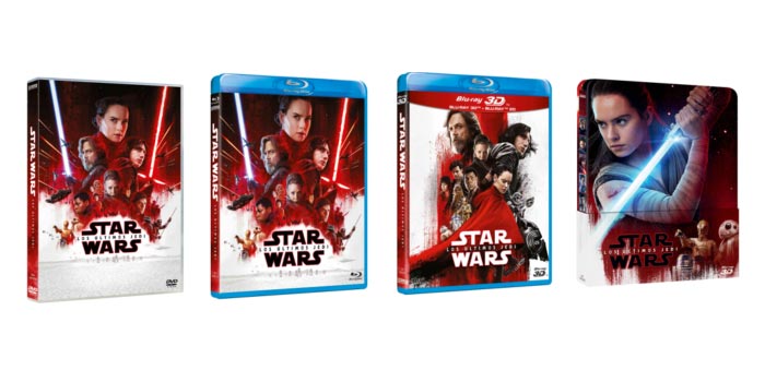 ¡ya está a la venta el blu-ray de star wars: los últimos jedi!