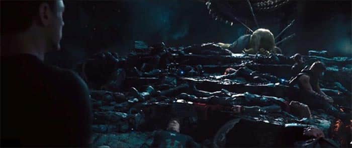 el final de vengadores: infinity war podría haber sido revelado por bruja escarlata en la era de ultrón