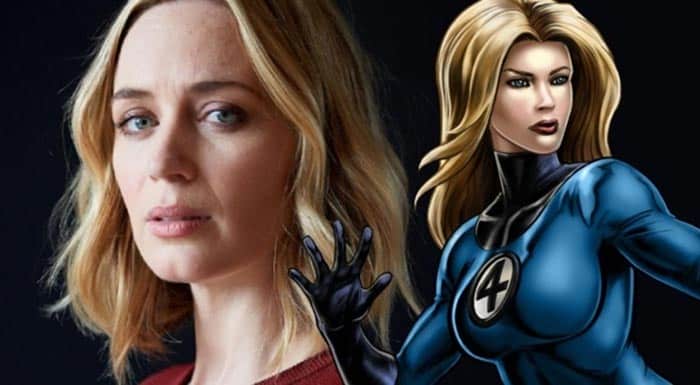 emily blunt podría ser la mujer invisible en los 4 fantásticos de marvel studios (mcu)