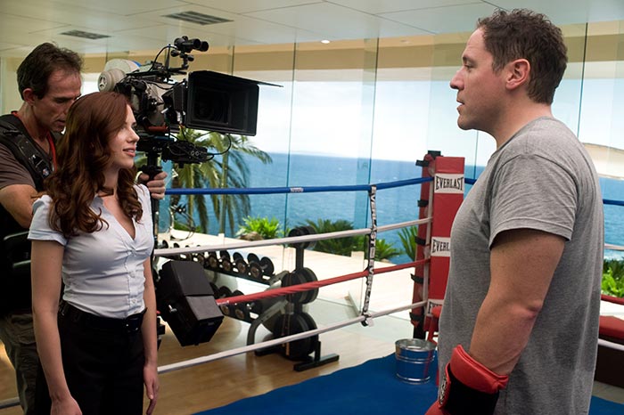 imagen nunca antes vista en iron man 2 (2010) | marvel studios