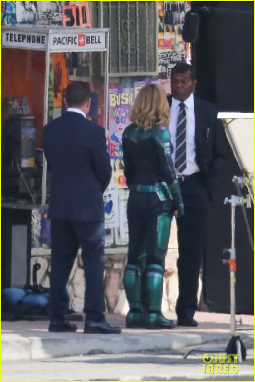 samuel l jackson capitana marvel brie larson nick fury