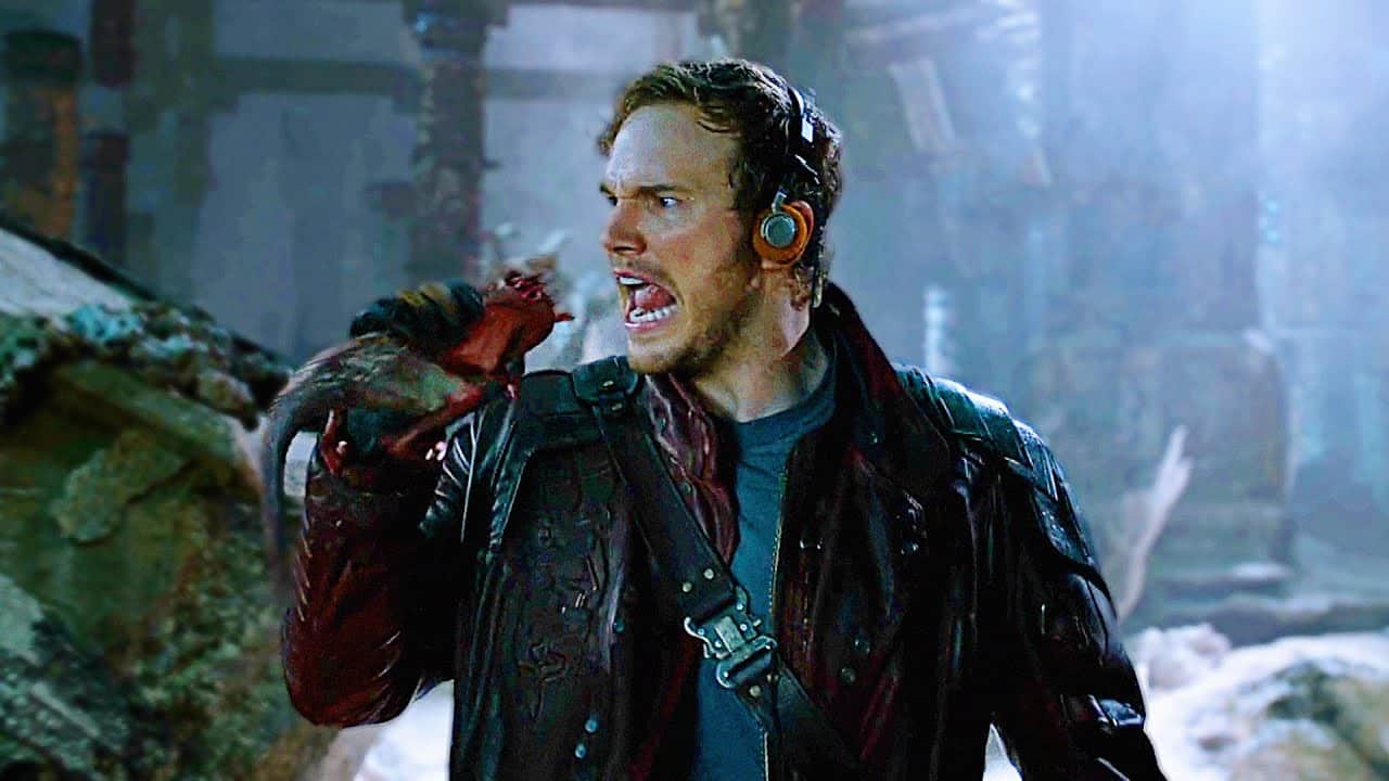 star lord escena inicial guardianes de la galaxia