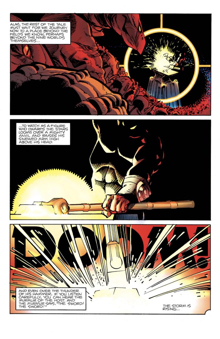 forja en los cómics de stormbreaker