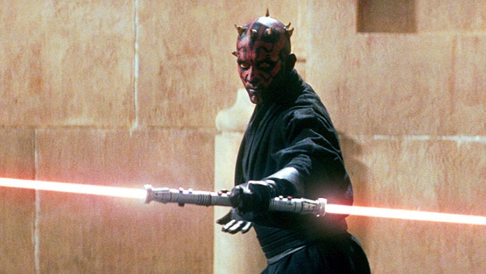 darth maul en star wars: la amenaza fantasma
