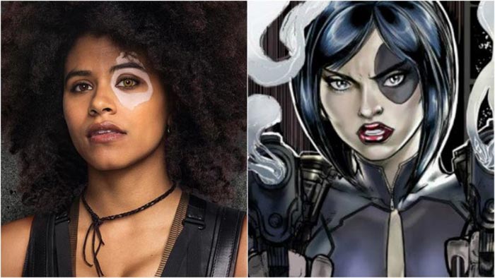 la actriz que interpreto a domino en deadpool 2 se uniria al joker de joaquin phoenix