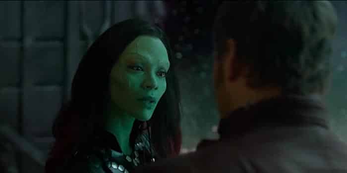 gamora y star lord