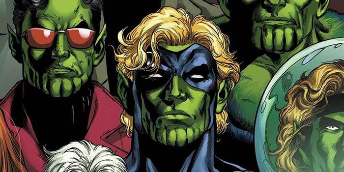 la guerra kree-skrull en marvel comics