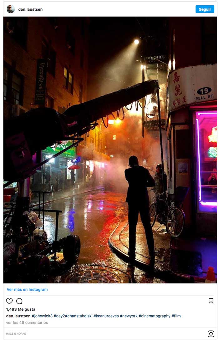 primera imagen del rodaje de john wick 3