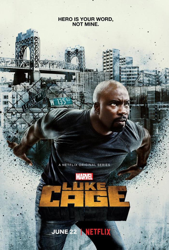 póster oficial de la temporada 2 de 'luke cage' en netflix