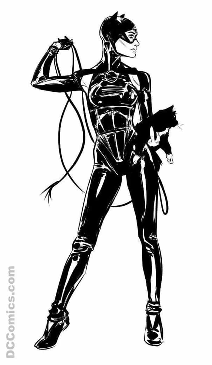 nuevo traje de catwoman (dc comics)