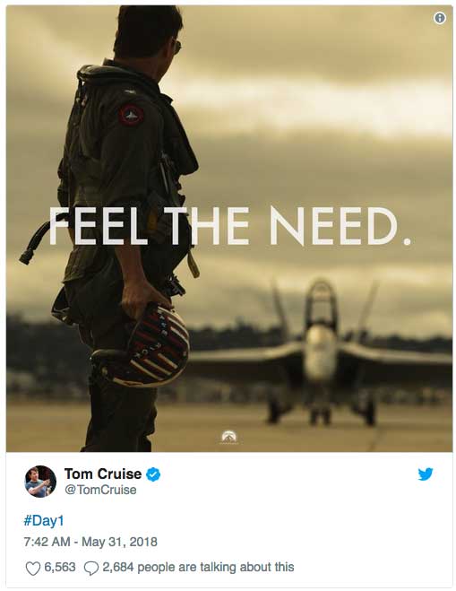 top gun 2 tom cruise