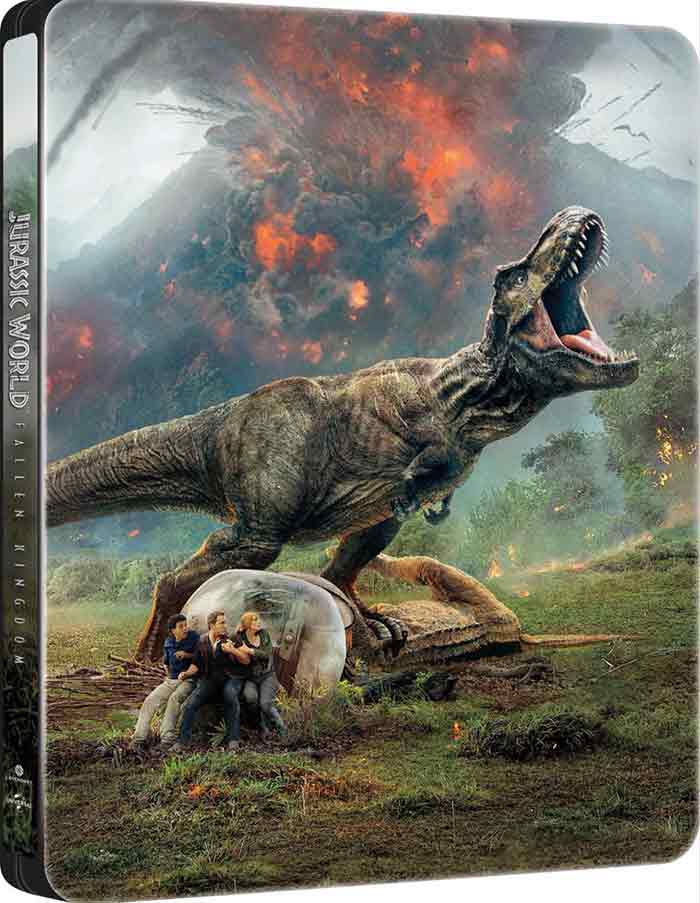 blu-ray de jurassic world 2: el reino caído