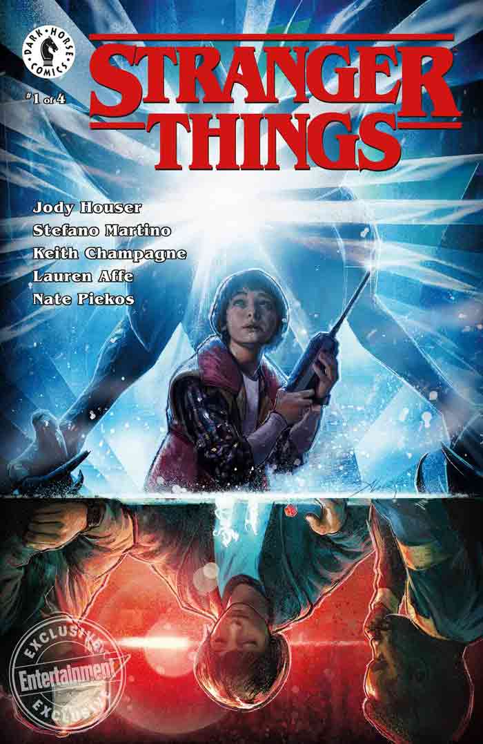el tráiler del primer cómic oficial de stranger things nos lleva a la primera temporada
