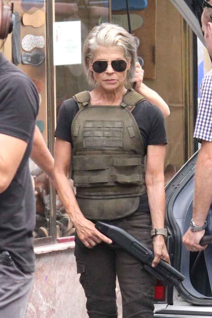 linda hamilton como sarah connor