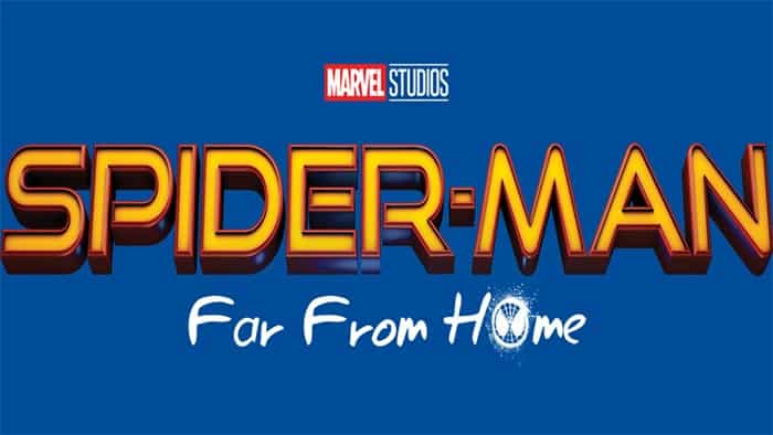 logo de spider-man: far from home (2019)