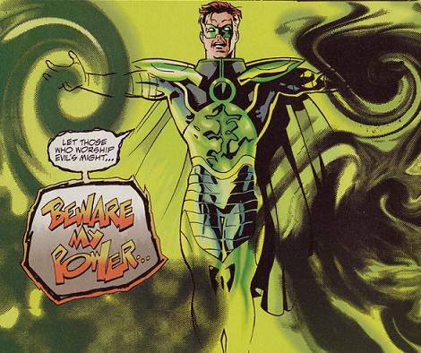 la muerte de green lantern
