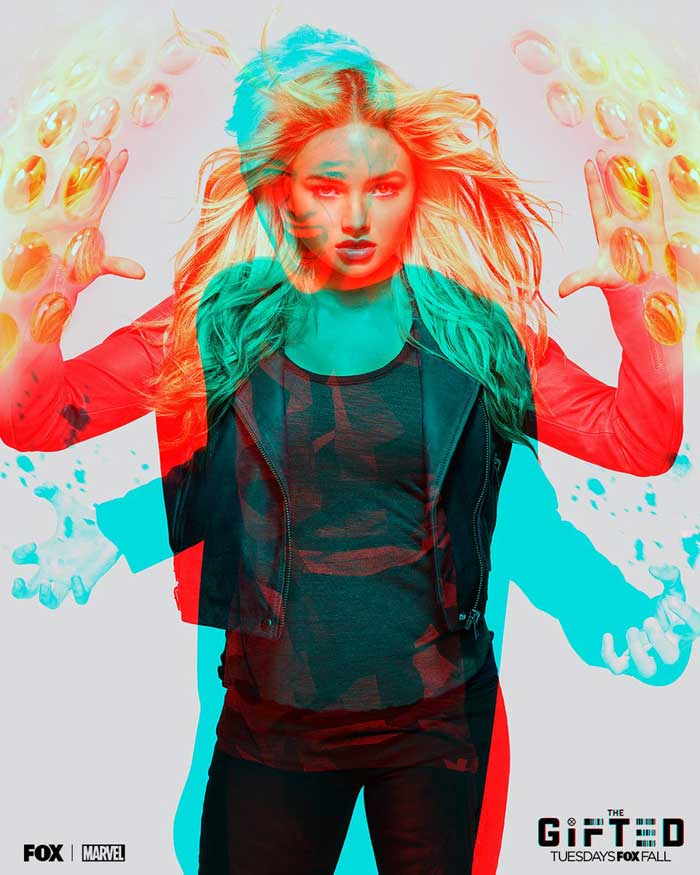 nuevos posters para la segunda temporada de the gifted