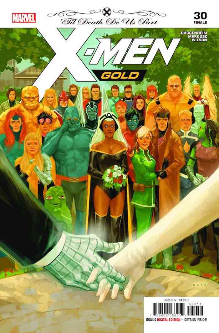 portada de x-men: gold (marvel comics)