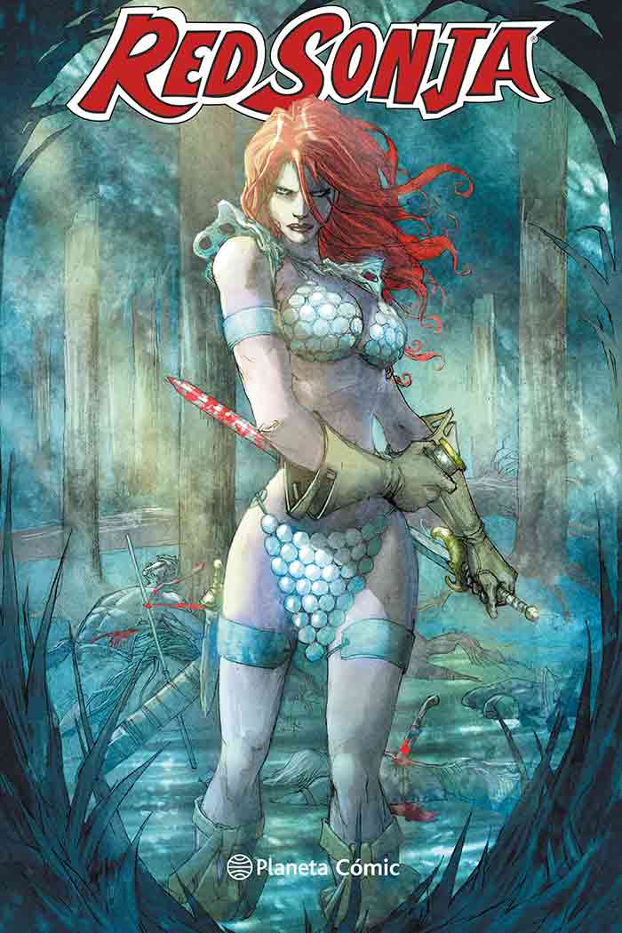 portada de red sonja: a mundos de distancia