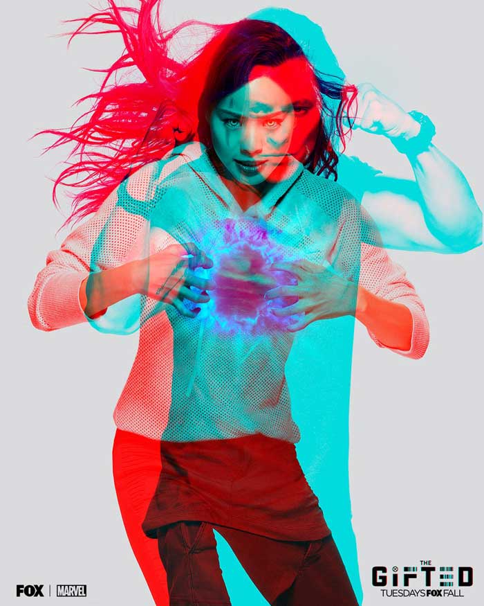 blink en the gifted de fox