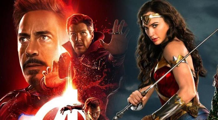 vengadores: infinity war vs liga de la justicia