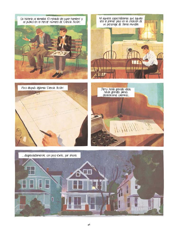 joe shuster. una historia a la sombra de superman page 1