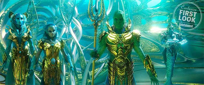warner bros y dc publican una foto de aquaman tritones
