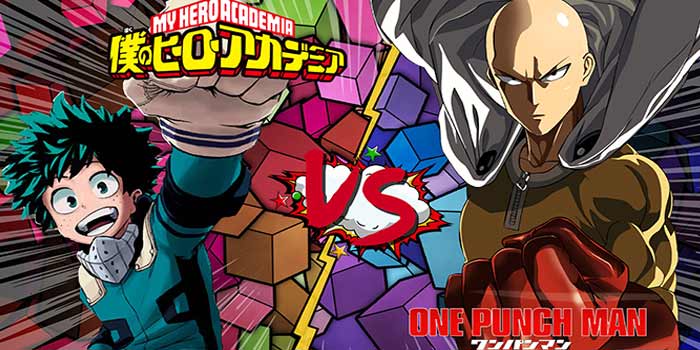 el crossover entre one punch man y my hero academia