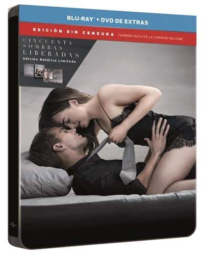 cincuenta sombras liberadas blu-ray steelbook