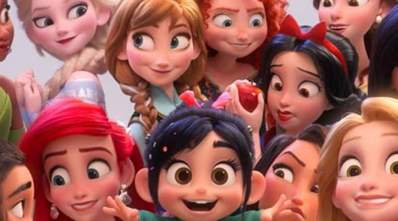 princesas disney ralph rompe internet